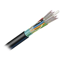 SIEMON 9PE8C012G-E201A Cable de Fibra Optica de 12 Hilos OSP (Planta Externa) No Armada Gel MDPE (Polietileno de Media Densidad) Monomodo OS2 1 Metro (3.28 Pies)