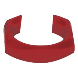 SIEMON CLIP-03 Clip de Identificacion para Patch Cord Siemon Color Rojo Bolsa con 25 Piezas