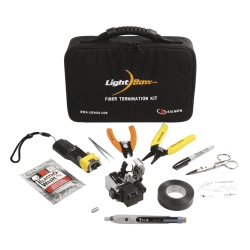 SIEMON FT-LB-KIT Kit de Herramienta LightBow para Terminacion de Conectores de Fibra Optica Pre-Pulidos LC/SC Monomodo o Multimodo