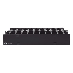 SIEMON HCM-4-2U-D Organizador de Cable Horizontal RouteIT Doble Para Rack de 19in 4in de profundidad 2UR - Img 4