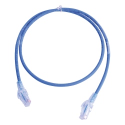 SIEMON MC5-10-06B Patch Cord MC6 Modular Cat5e UTP CM/LS0H 3.05 Metros (10 Pies) Color Azul Version Bulk (Sin Empaque Individual)