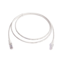 SIEMON MC6-05-02B Patch Cord MC6 Modular Cat6 UTP CM/LS0H 1.52 Metros (5 Pies) Color Blanco Version Bulk (Sin Empaque Individual)