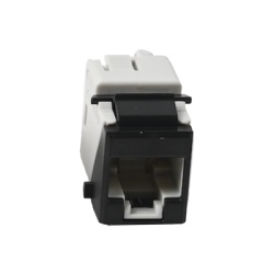 SIEMON U6A-K01NS Jack Ultramax Cat6a Utp Tipo Keystone Color Negro Punch Down