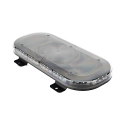 SIGNALPRO SP5AW Mini Barra de Luces 42 LED Ambar/Blanco 15 Pulgadas Montaje Fijo Con Tornillos 12-24 Vcd Lente transparente SAE