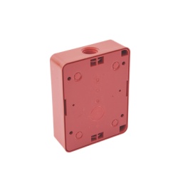 SILENT KNIGHT BY HONEYWELL SBI/O Caja de Montaje 2" x 4" Para Estacion Manual de Jalon Silent Knight