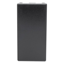 SIMON SM-1/2PC-G Medio Modulo de Placa Ciega Color Grafito / (K105/14)