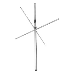 SINCLAIR SG217-SF1SNM Antena Omni en Banda Aerea con Plano de Tierra 118-138 MHz 2.5 dBd Ajustable el Ancho de Banda desde 1.6-2.1 % 250 Watt N Macho.
