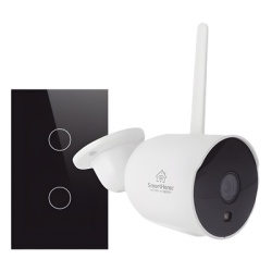 SMARTHOME BY EPCOM SH1CAM1SK (Wifi) KIT 1 camara Wifi y 1 apagador inteligente Wifi