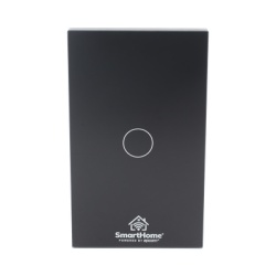SMARTHOME BY EPCOM SHS211Z (ZigBee) Apagador switch inalambrico ZigBee control de 1 regreso de carga 110V