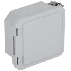 STI EF060604-O Caja Impermeable De Fibra De Vidrio 6.77" (17.19cm) Alto x 6.77" (17.19cm) Ancho x 4.06" (10.31cm) Sin Ventanilla Listado UL/cUL Hecho En EE.UU Serie EnviroArmourÂ®