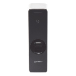 SUPREMA BEW2ODPB BioEntry W2 Lector de Huella Multiformato Antivandalico IK09 / 500 000 Usuarios / Deteccion de Dedo Vivo / IP67 / NFC y Bluetooth