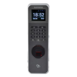 SUPREMA BLN2PAB Lector de Huella IP67 Con Teclado y Lector de Tarjetas RFIDNFC y (125kHz EM HID Prox &13.56Mhz MIFARE MIFARE Plus DESFire/EV1 FeliCa iCLASS SE/SR) NFC y BLUETOOTH Certificado FBI PIV