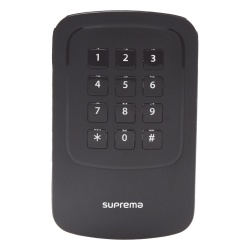 SUPREMA XP2GKDPB Lector con teclado / controlador /exterior/ Multitecnolgia de tarjetas /NFC/ BLE