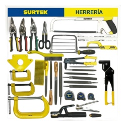 SURTEK THERR1 Tabla Exhibidora de Herramientas para Herreria.
