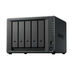 SYNOLOGY DS1525+ NAS DiskStation DS1525+ | 5 Bahias | Expansion hasta 15 Bahias | 2 Puertos 2.5GbE | Soporte 10GbE | Almacenamiento en Cache SSD | Hasta 300 TB de Capacidad | Compatible con Virtualiza