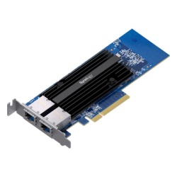 SYNOLOGY E10G30-T2 Adaptador de Red Synology E10G30-T2 | Doble Puerto 10 GbE | PCIe 3.0 x8 | Compatible con Synology | Link Aggregation.