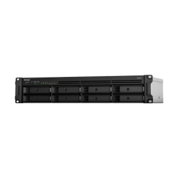 SYNOLOGY RS1221+ Servidor de Almacenamiento en Red RackStation RS1221+ | 8 Bahias | Expansion a 12 Bahias | CPU AMD Ryzen V1500B | 4 GB DDR4 ECC | RAID Soportado | 10/25GbE | Synology High Availabilit