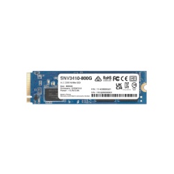 SYNOLOGY SNV3410-800G SSD NVMe M.2 SNV3410/3510 | SSD 800GB | Alto Rendimiento 400000 IOPS Lectura | Resistencia Empresarial 1022 TBW | Proteccion de Datos Integral | Analisis de Vida Util | Disenada