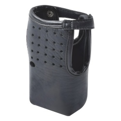 Syscom FSMIC-F3003 Funda Reforzada de Piel con Resistentes Correas y Facil Acceso para IC-F3003/4003.