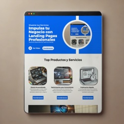 Syscom LANDINGPAGE Transforma visitantes en clientes con landing pages disenadas a la medida de tus necesidades. Nuestro equipo de expertos crea paginas visualmente atractivas y optimizadas para la co