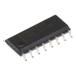 Syscom MAX232ACSE-ND Circuito Integrado 2 Drivers 2 Receivers +5Vcc RS-232 Digital-Analogo 16-SOIC.