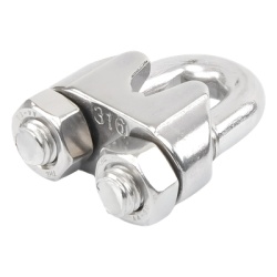 Syscom NUDO-14M-JSS Tensor de 3/8" x 6" acero forjado gancho-argolla ten26