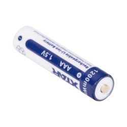 SYSCOM PARTS XTAR-AAA-LI-ION Bateria XTAR AAA Li-Ion Recargable compatible con cargador XTAR-BC4 (no incluido)