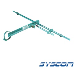 Syscom SD-5001 Antena Base UHF de 1 Dipolos Rango de Frecuencia 470 - 512 MHz.
