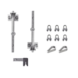 SYSCOM TOWERS KIT-LV30 Kit de Linea de Vida para Torres STZ30G STZ35G y STZ45G hasta 30 metros de altura.