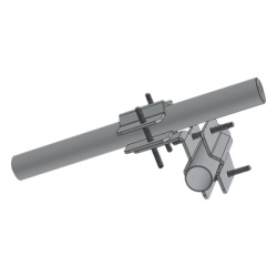 SYSCOM TOWERS SMMK5 Herraje Adaptador Cruzado para Mastil para Diametros desde 7/8" hasta 2".