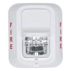 SYSTEM SENSOR SW-L Lampara estroboscopica para montaje en pared candela seleccionable en campo color blanco Serie L System Sensor