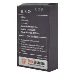 TELOX TSRB-3600 Bateria de Li-Ion Para Radios TE580PLUS Telo Systems