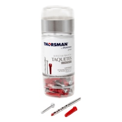 THORSMAN TH-KITTP Juego de fijacion incluye taquetes y tornillos para concreto (3601-00001)