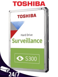 TOSHIBA TSB1490002 TOSHIBA HDWT720UZSVA - Disco Duro de 2TB/ Serie S300 Especial Para Videovigilancia/ Ideal para Trabajo 24/7/ Inteface: SATA 3.5"/ 5700 rpm/ 128 MB / Hasta 64 camaras