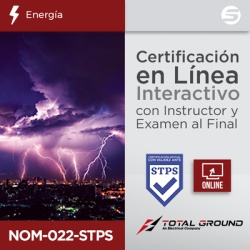 TOTAL GROUND EXPERT-TG-NOM022 Certificacion Virtual NOM-022-STPS Total Ground (Valida Ante Secretaria del Trabajo)