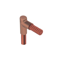 TOTAL GROUND TGM-CTV-5/8R-2/0 Molde para Soldadura Exotermica Tipo L tope varilla 5/8 In a Cable 2/0 Awg