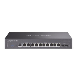 TP-LINK ER7412-M2 Router Omada VPN / SDN Multi-WAN Gigabit / 2 Puertos WAN/LAN RJ45 2.5 Gigabit / 8 Puertos WAN/LAN RJ45 Gigabit / 2 Puertos WAN/LAN SFP Gigabit / 1 000 000 Sesiones Concurrentes / Adm