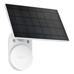 TP-LINK TAPO-A201 Panel Solar / 2.5 W Maximo / 5.2 V Voltaje / IP65 / Cable 4 m (13.1 ft) / Compatible Camaras Tapo / Tipo-C + Micro USB / Montaje Ajustable