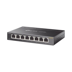 TP-LINK TL-SG108E Switch Escritorio Easy Smart de 8 puertos 10/100/1000 Mbps / IGMP para Vigilancia / Calidad en el Servicio (QoS) / Gestion GUI