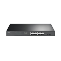 TP-LINK TL-SG1218MPE Switch JetStream de 16 puertos 10/100/1000Mbps y PoE af/at 2 puertos SFP hasta 192W.