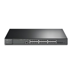 TP-LINK TL-SG3428XMP Switch L2+ Omada PoE+ / 24 Puertos PoE+ 10/100/1000 Mbps / 4 Puertos SFP+ 10G / 2 Puertos Consola (RJ45 y microUSB) / Administracion Centralizada Omada o Stand-Alone / Multicast I