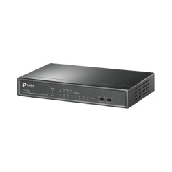 TP-LINK TLSF1008LP Switch PoE No Administrable de Escritorio / 8 puertos 10/100 Mbps / 4 puertos PoE af / Presupuesto 41 W / Modo extensor PoE hasta 250 metros / Calidad video prioritaria