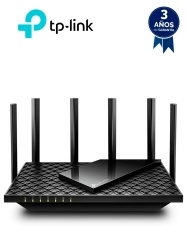 TP-LINK TPL3660035 TP-LINK ARCHER AXE75 - Router Triple Banda AX6600 MU-MIMO 1 Puerto WAN/LAN 2.5 Gbps 1 Puerto WAN/LAN 1Gbps 3 Puertos LAN 10/100/1000 Mbps 2 puerto USB 3.0 8 antenas de alt