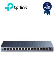 TP-LINK TPL3700023 TP-LINK TL-SG116 -Switch Gigabit no administrable de 16 puertos 10/100/1000 Mbps para escritorio