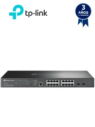TP-LINK TPL3720045 TP-LINK SG3218XP-M2 - Switch L2 Omada PoE / 16 Puertos MultiGigabit 2.5G / 8 Puertos 2.5G Sin PoE / 8 Puertos PoE 2.5G / 2 Puertos SFP 10G / Administracion Centralizada Omada o Stan