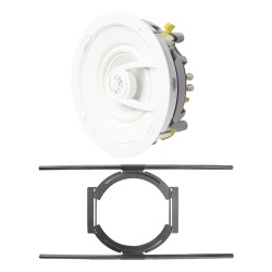 TRUAUDIO G72/S KIT de Bocina de Techo TruAudio de 7in G72 con Soporte de Acero Rigido para Techos Suspendidos