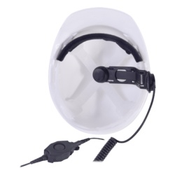 TX-129-M09 Micrófono de conducción ósea / Bluetooth / IP67 / Cancelación de ruido / Para casco / Compatible MOTOTRBO