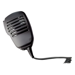 TX-302-M06 Micrófono-Bocina para Radio / Entrada 3.5 mm / Cable Kevlar Grado Médico / PTT Táctil / Clip Rotativo Ajustable