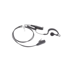 TX PRO TX-110N-H02 Microfono de Solapa con Audifono Ajustable al oido Para Radios TE320 / TE390 / HYT TC610P/TC780