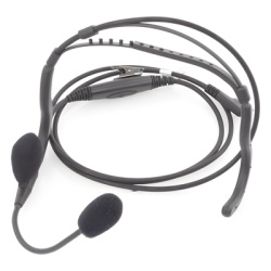 TX PRO TX-760-K01 Diadema de Radio / Boom Flexible / Cable PU Reforzado con Kevlar / PTT en Línea / Compatible Kenwood TK/NX Series - Img 3
